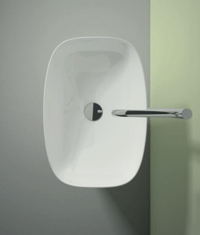 КЕРАМИЧЕСКАЯ РАКОВИНА 55 СМ CATALANO GREEN LUX, BIANCO LUCIDO (1FRGRLX00)