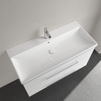 РАКОВИНА 100Х47 VILLEROY&BOCH AVENTO, WHITE ALPIN (4156A501)