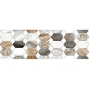 CERAMICA DESEO ARABESQUE GREY DECOR 30Х90