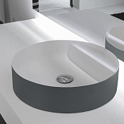 РАКОВИНА НАКЛАДНАЯ 45 СМ ANTONIO LUPI SIMPLO, ТЕМНО-СЕРЫЙ (SIMPLOTONDO BIANCO-MATITA)