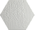 Фото плитки CODICER 95 MILANO HEX WHITE 22Х25 из коллекции CODICER 95 MILANO 