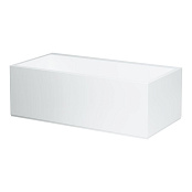 ВАННА УГЛОВАЯ ИЗ ИСКУССТВЕННОГО КАМНЯ С БОРТОМ ДЛЯ СМЕСИТЕЛЯ LAUFEN KARTELL 170Х86 СМ, WHITE (H2243360006161)