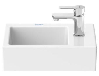 РАКОВИНА 38Х25 СМ DURAVIT VERO AIR, БЕЛЫЙ (0724380000)