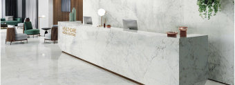 FMG MARMI MAXFINE STATUARIO DELICATO LUCIDATO 75X75