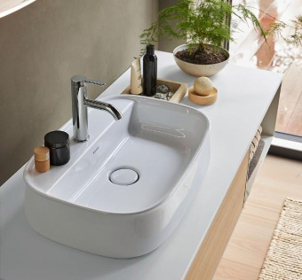 РАКОВИНА 55Х39 СМ DURAVIT ZENCHA, БЕЛЫЙ (2374550071)