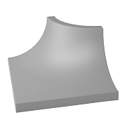 PARADYZ SZARY NIEBIESKI KSZTALTKA C MAT. 3x4