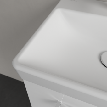 РАКОВИНА 45Х37 VILLEROY&BOCH AVENTO, STONE WHITE (735845RW)