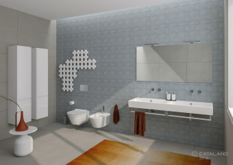 КЕРАМИЧЕСКАЯ РАКОВИНА 120 СМ CATALANO PREMIUM (112VPD00)