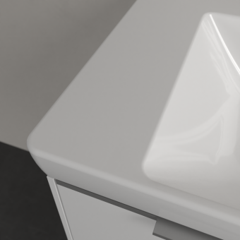 РАКОВИНА 80Х47 VILLEROY&BOCH SUBWAY 3.0, WHITE ALPIN (4A708101)