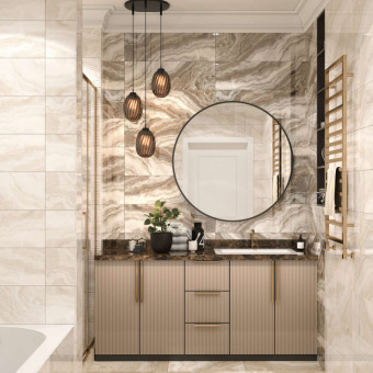 ІНТЕРКЕРАМА SYMPHONY ТЕМНО-КОРИЧНЕВИЙ 2580 231 032