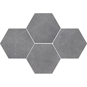 STARGRES STARK PURE GREY MOSAIC HEKSAGON 28.3x40.8