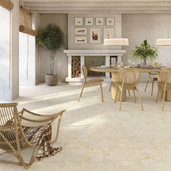 ARCANA BLACK&WHITE CREAM-R DUNE 80X80