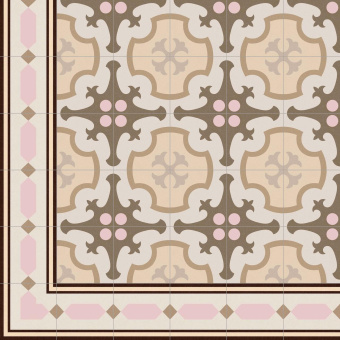 VIVES CERAMICA 1900 ORDAL BEIGE 20X20X0,8