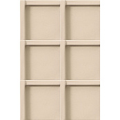 TERRATINTA MICRO 3D FORMS СROSS SAND MI3DCR02 10Х10