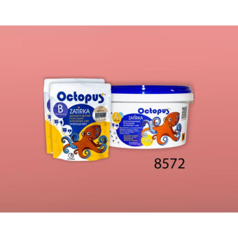 ЭПОКСИДНАЯ ЗАТИРКА OCTOPUS ZATIRKA 2-КОМП. ЦВЕТ КРАСНЫЙ 8572 2,5 КГ (8572-2)