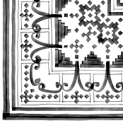 VIVES VODEVIL BELLARIA-3 SOMBRA ДЕКОР 20X20