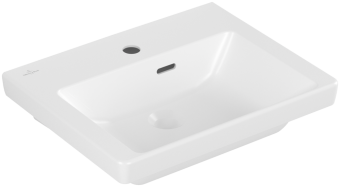 РАКОВИНА 45Х37 VILLEROY&BOCH SUBWAY 3.0, STONE WHITE (4370FKRW)