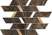 NAXOS RHAPSODY MOSAIC BRICK BROWN 30X32