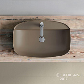 КЕРАМИЧЕСКАЯ РАКОВИНА 65 СМ CATALANO GREEN LUX, КОРИЧНЕВАЯ (165GRLXMS)