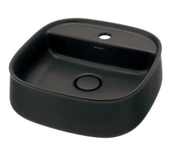 РАКОВИНА 42Х42 СМ DURAVIT ZENCHA, АНТРАЦИТ МАТОВЫЙ (2374421371)