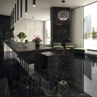 ATLAS CONCORDE MARVEL DREAM BLACK ATLANTIS LAPPATO 75X150X0,9