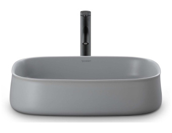 РАКОВИНА 55Х39 СМ DURAVIT ZENCHA, СЕРЫЙ МАТОВЫЙ (2373556779)