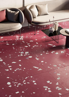 FIORANESE SCHEGGE DECO PORPORA ACS605R 60X60