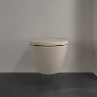 ПОДВЕСНОЙ БЕЗОБОДКОВЫЙ УНИТАЗ VILLEROY&BOCH SUBWAY 2.0, ALMOND (5614R0AM)