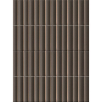 TERRATINTA MICRO 3D FORMS FLUTED COFFEE MI3DFL08 10Х30