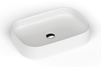 РАКОВИНА 55Х38 СМ GALASSIA SMART B, БЕЛЫЙ (7402)