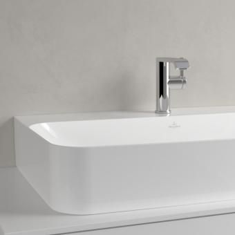 РАКОВИНА НАКЛАДНАЯ 80Х47 VILLEROY&BOCH FINION, WHITE ALPIN (41688CR1)
