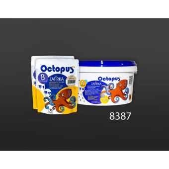 ЭПОКСИДНАЯ ЗАТИРКА OCTOPUS ZATIRKA 2-КОМП. ЦВЕТ СЕРО-ТЕПЛЫЙ 8387 2,5 КГ (8387-2)