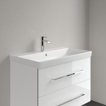 РАКОВИНА 80Х47 VILLEROY&BOCH AVENTO, STONE WHITE (415680RW)