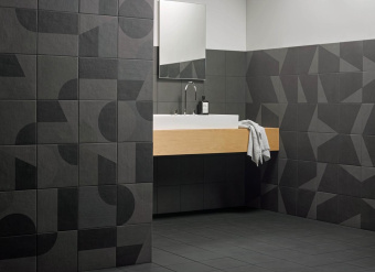 MUTINA PUZZLE EDGE SLATE 25X25