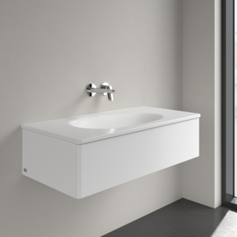 РАКОВИНА ВСТРАИВАЕМАЯ 100Х50 VILLEROY&BOCH ANTAO, STONE WHITE (4A76A3RW)