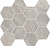 Фото плитки RONDINE CANOVA CARNICO MOSAICO ESAGONA 303X350 из коллекции RONDINE CANOVA 