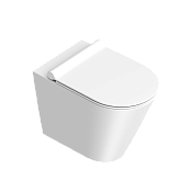 НАПОЛЬНЫЙ БЕЗОБОДКОВЫЙ УНИТАЗ CATALANO ZERO 55 NEWFLUSH, BIANCO SATINATO (01 1455 0021)