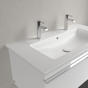 РАКОВИНА 100Х50 VILLEROY&BOCH VENTICELLO, STONE WHITE (4104AKRW)