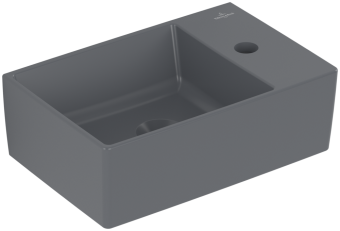 РАКОВИНА ПОДВЕСНАЯ 40Х26 VILLEROY&BOCH MEMENTO 2.0, GRAPHITE (43234GI4)