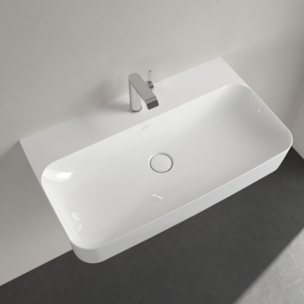 РАКОВИНА ПОДВЕСНАЯ 80Х47 VILLEROY&BOCH FINION, WHITE ALPIN (416884R1)