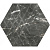 Фото плитки PARADYZ MARVELSTONE GREY HEKSAGON GRES SZKL. MAT.19,8X17,1 из коллекции PARADYZ MARVELSTONE 