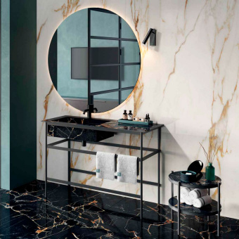 ABK SENSI SIGNORIA CALACATTA VENA ORO NAT RETT 120X120X0,9
