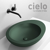 КЕРАМИЧЕСКАЯ РАКОВИНА 60 СМ CIELO LE GIARE, ТЕМНО-ЗЕЛЕНЫЙ (LGLA60-MU)