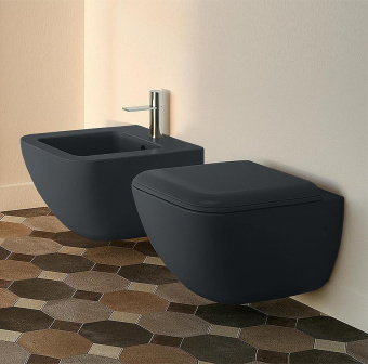 УНИТАЗ ПОДВЕСНОЙ CIELO SHUI COMFORT, ТЕМНО-СЕРЫЙ (SHCOVS-BA)