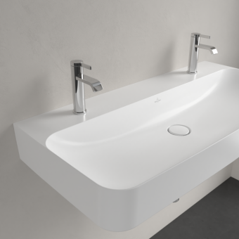 РАКОВИНА ПОДВЕСНАЯ 100Х47 VILLEROY&BOCH FINION, STONE WHITE (4168A1RW)