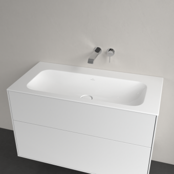 РАКОВИНА ВСТРАИВАЕМАЯ 100Х50 VILLEROY&BOCH FINION, WHITE ALPIN (4164A3R1)