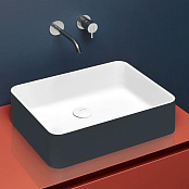 РАКОВИНА НАКЛАДНАЯ 50 СМ ANTONIO LUPI VELO, ТЕМНО-СЕРЫЙ (VELORETTO50 BIANCO-MATITA)