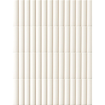 TERRATINTA MICRO 3D FORMS FLUTED WITE MI3DFL01 10X30