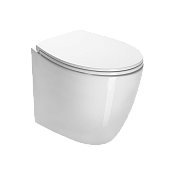 НАПОЛЬНЫЙ БЕЗОБОДКОВЫЙ УНИТАЗ CATALANO VELIS 57, BIANCO LUCIDO (1VPT5700)