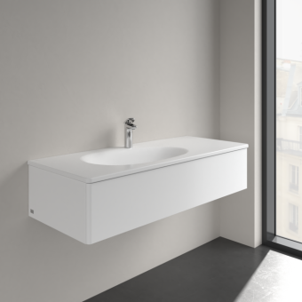 РАКОВИНА ВСТРАИВАЕМАЯ 120Х50 VILLEROY&BOCH ANTAO, STONE WHITE (4A77LBRW)